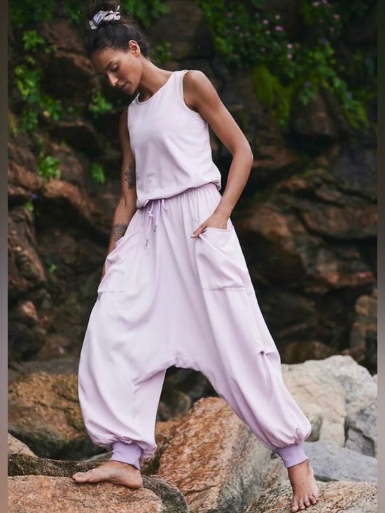 Free People Pants - Free People Movement Scrimmage Harem Onesie Jumpsuit NWT